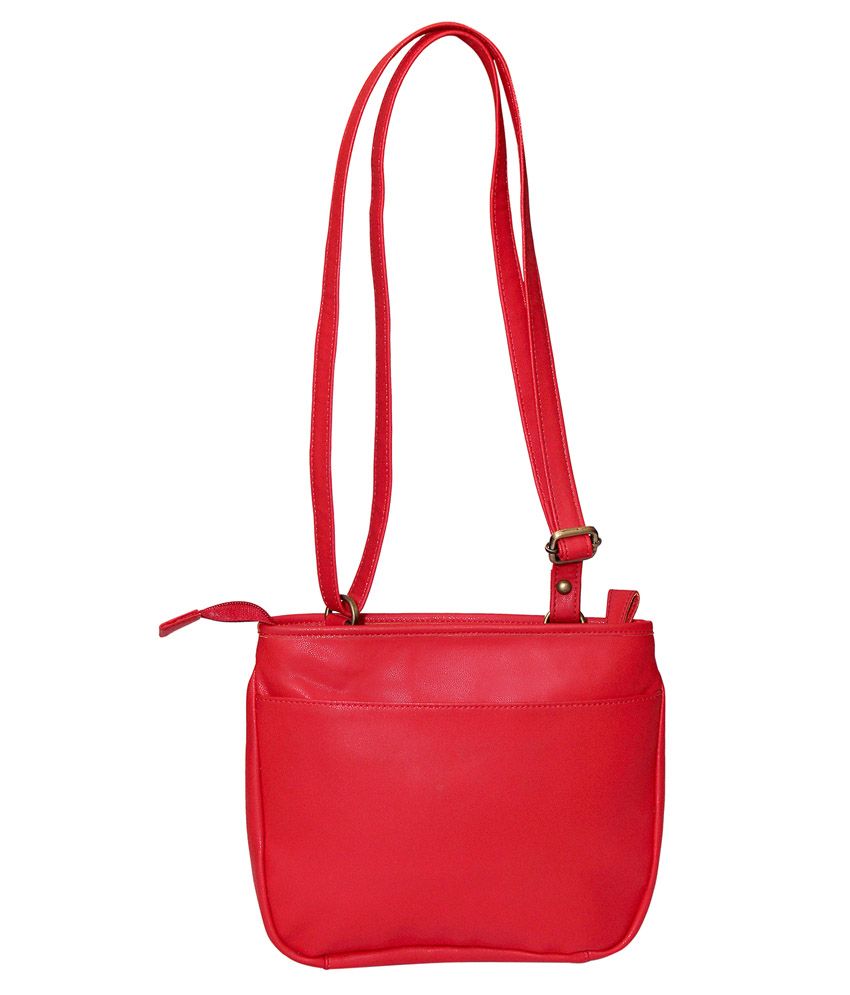 Essart Red Sling Bag - Buy Essart Red Sling Bag Online at Best Prices ...