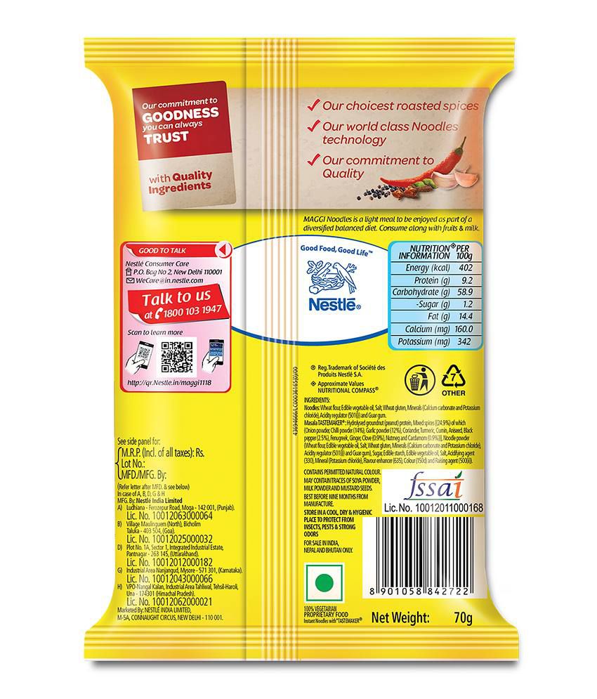 Maggi Noodles Buy Maggi Online On Snapdeal Special Maggi Welcome Kit