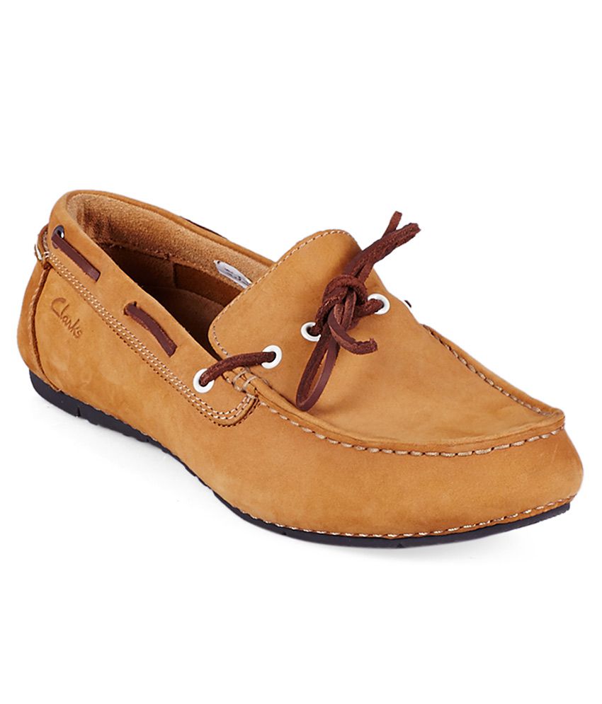 Clarks Tan Casual Shoes - Buy Clarks Tan Casual Shoes Online at Best ...