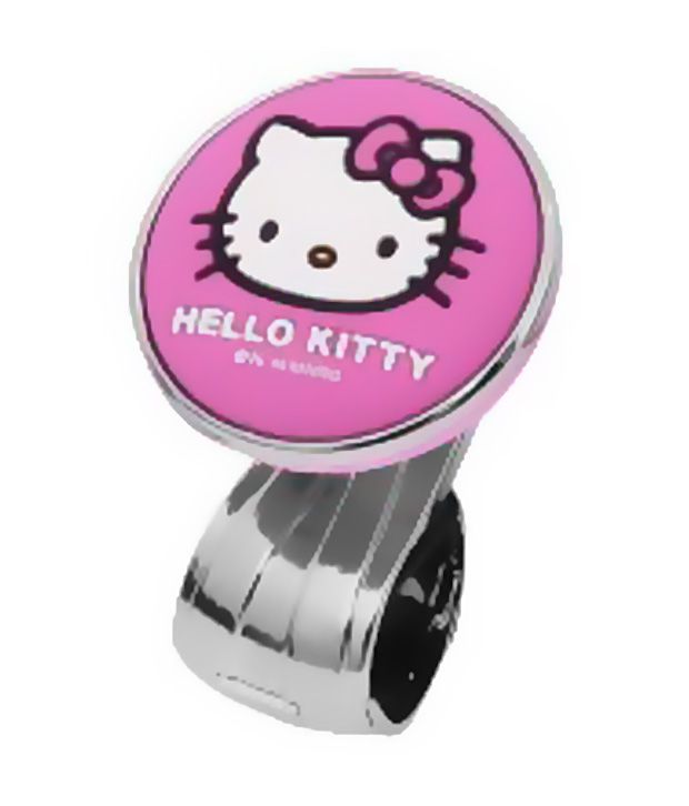 hello kitty steering wheel plush