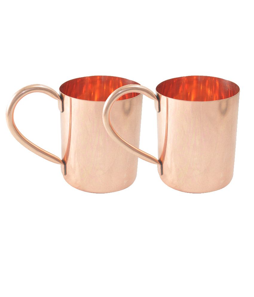 Dakshcraft Copper Copper Mug Set Of 2 Buy Online at Best Price in