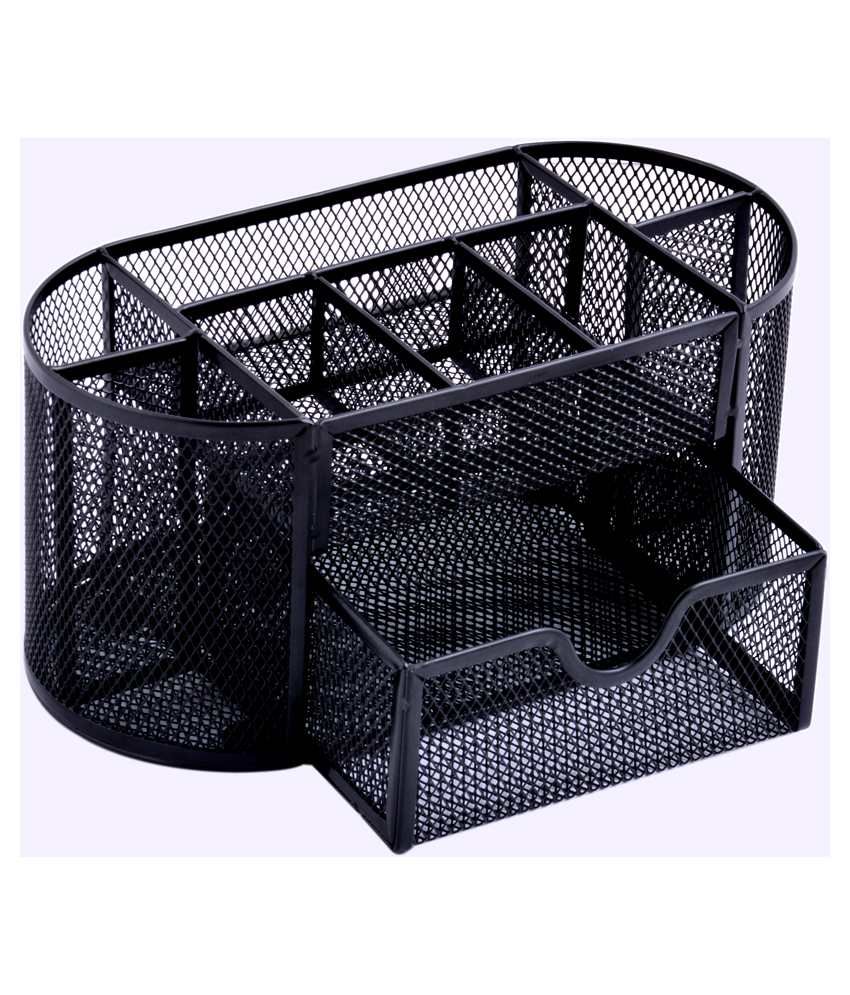 Callas Black Metal Desk Organizer At Best In India Callas Black Metal Desk Organizer