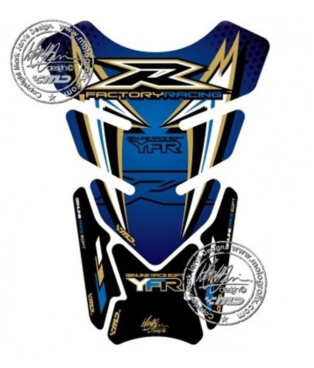 Motografix Tank Pad for All Sport Bike Blue Buy Motografix Tank Pad