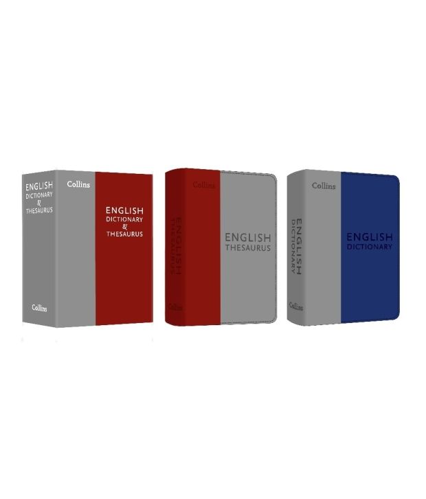 Collins English Dictionary and Thesaurus Boxed Set: Buy Collins English