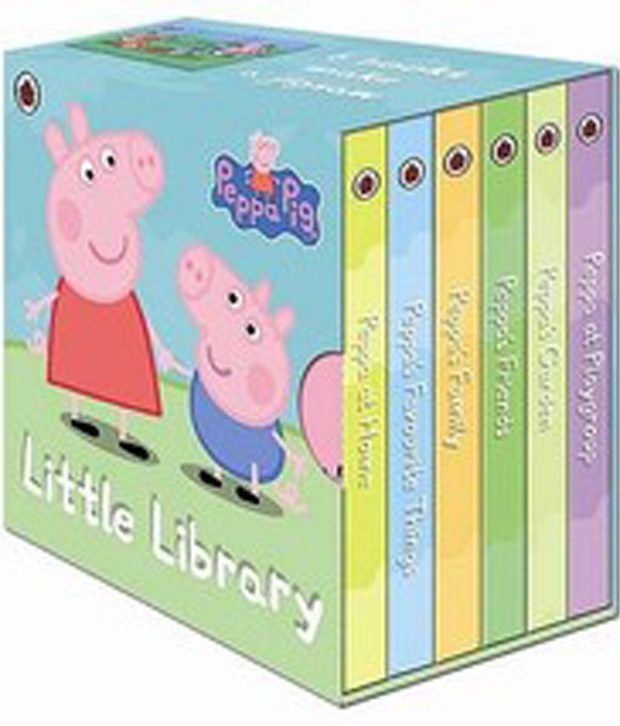 Peppa Pig Little Library Board book Paperback (English) Buy Peppa Pig