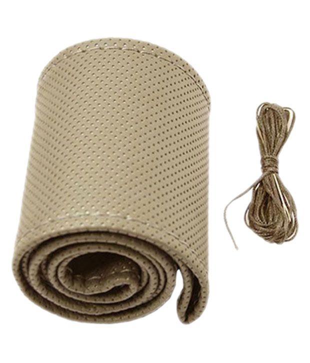 Autostark Steering Cover For Maruti Wagon R Stingray Beige Buy
