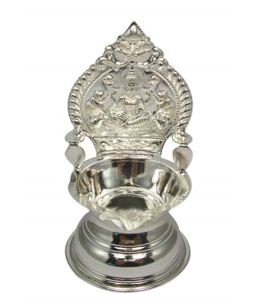 Chilanka Jewellery Glossy Silver Lakshmi Diya: Questions and ...