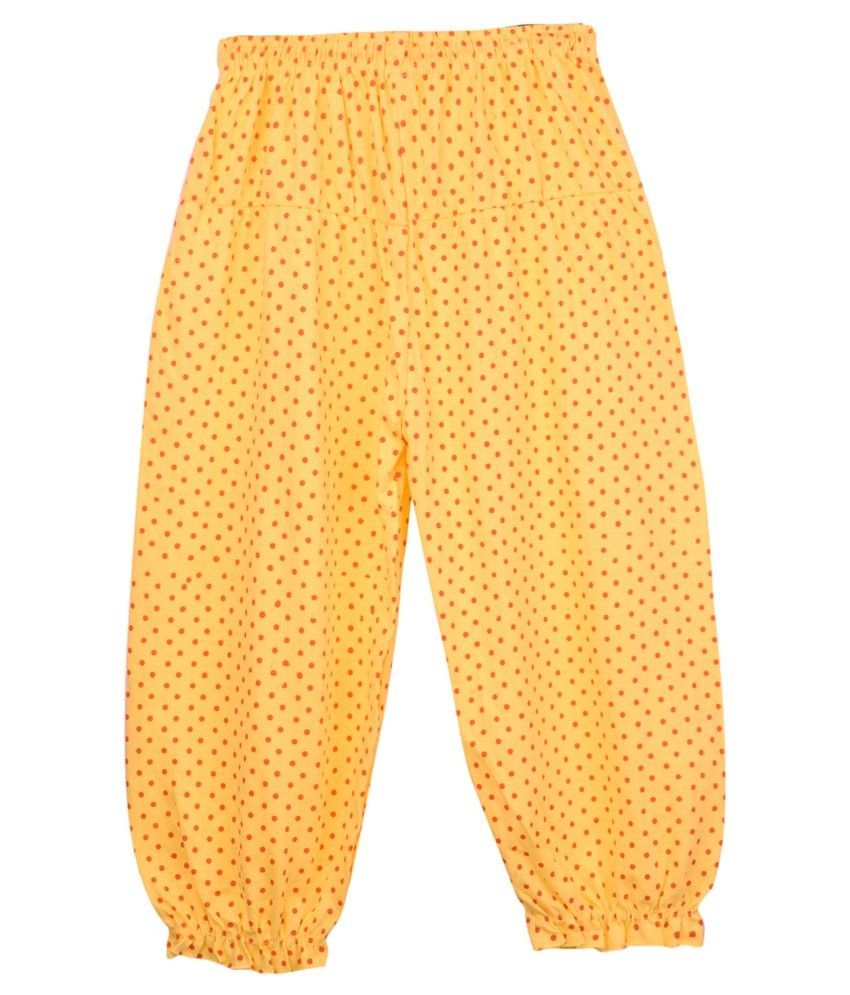 Eimoie Yellow Capri - Buy Eimoie Yellow Capri Online at Low Price ...