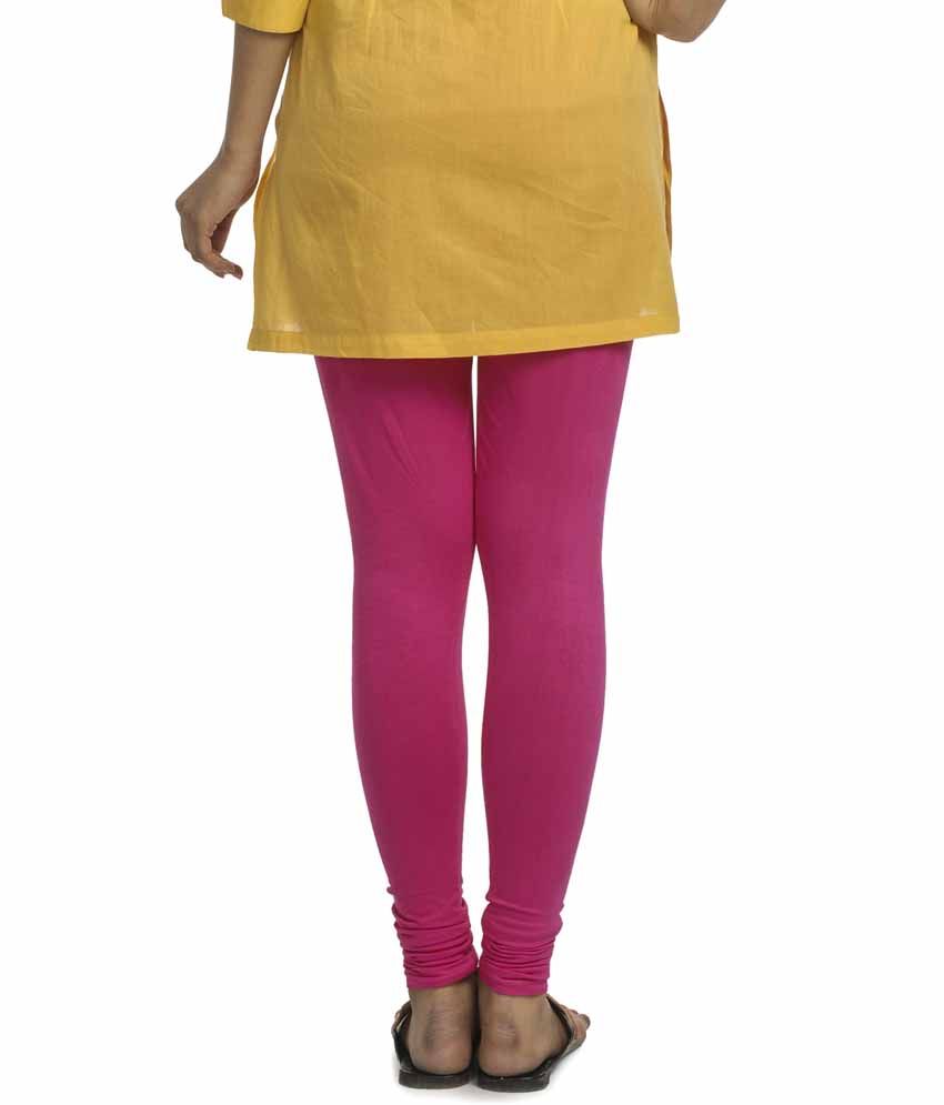 Raghav Traders Pink Cotton Leggings Price in India Buy Raghav Traders