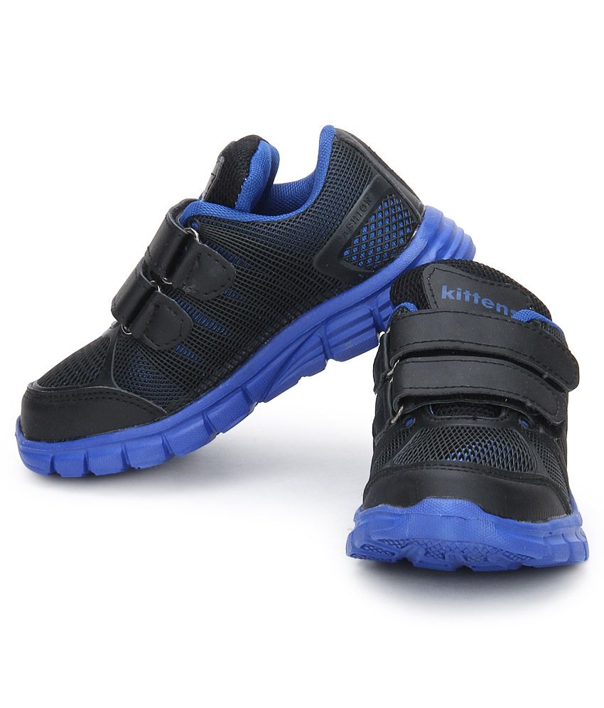 Kittens Black Sports Shoes For Kids Price in India Buy Kittens Black