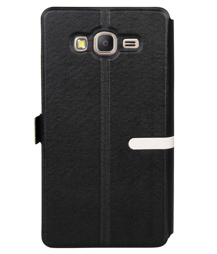     			Noise Flip Cover For Samsung Galaxy On7 - Black