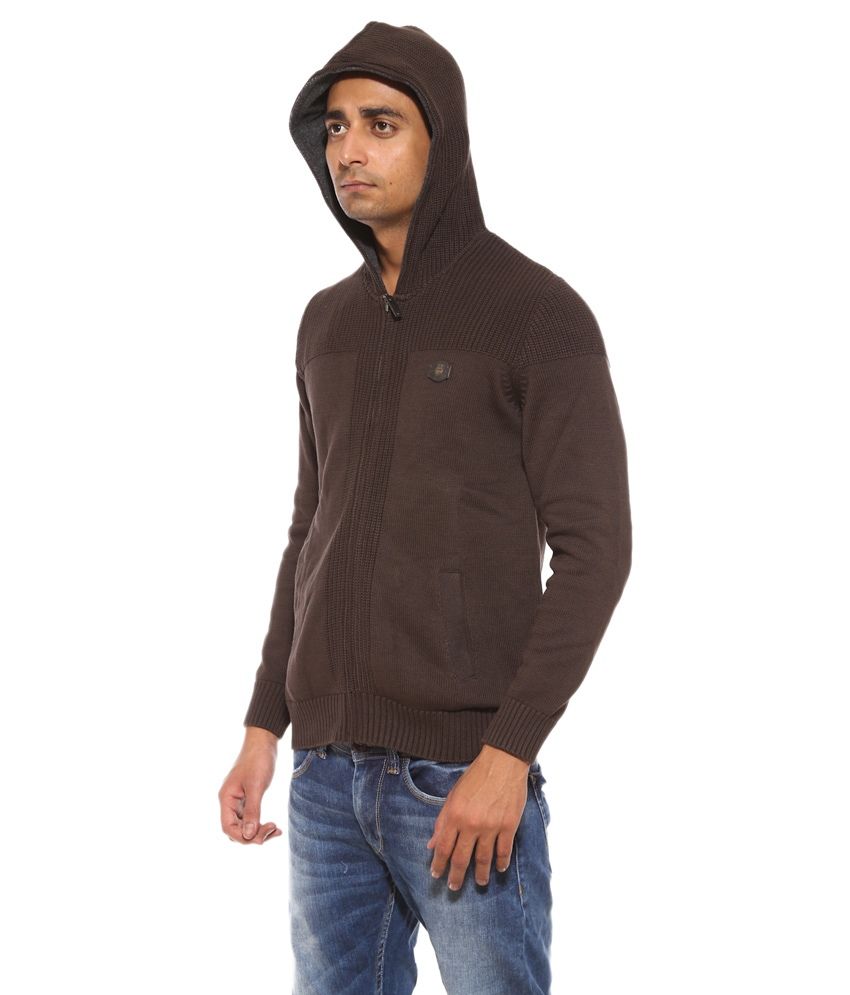 spykar hooded sweatshirt