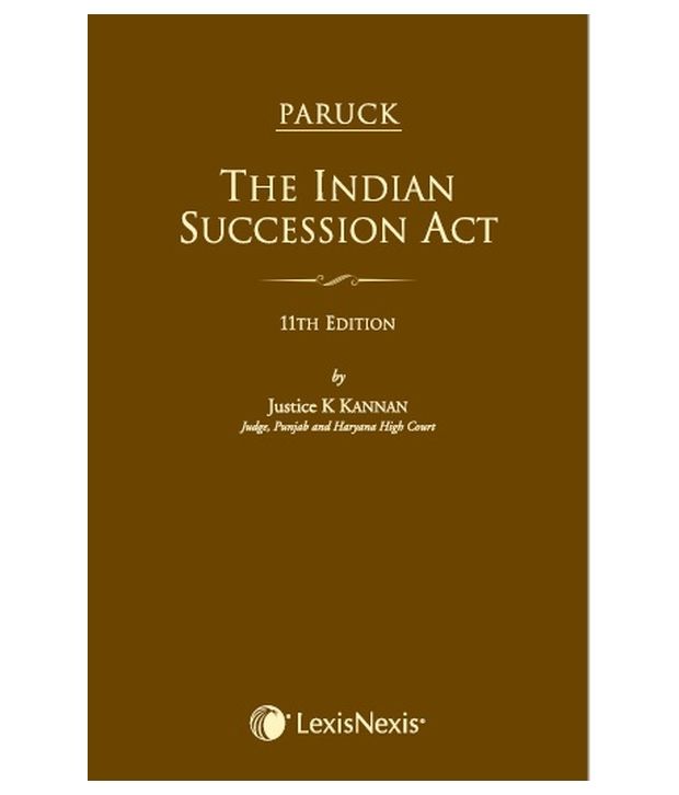 The Indian Succession Act: Buy The Indian Succession Act Online At Low ...