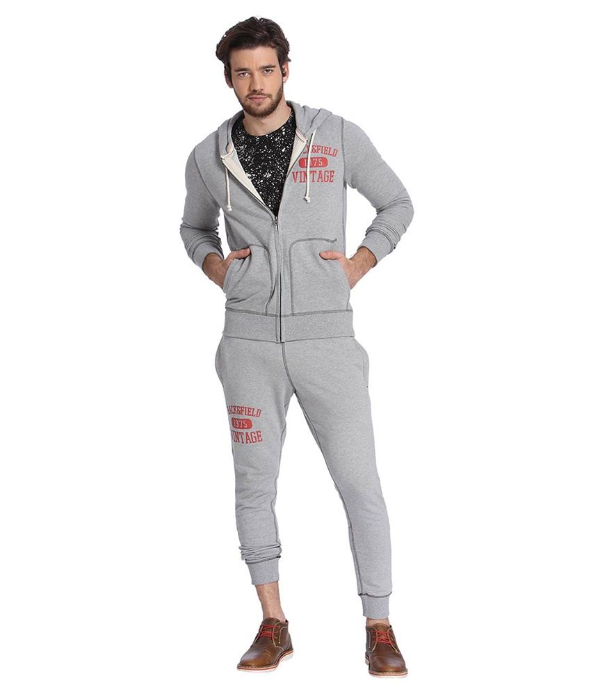 jack jones grey tracksuit