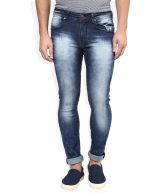 Being Human Blue Light Wash Slim Fit Jeans