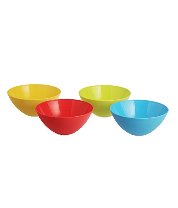 All Time Plastics Mixing Bowl 1350 Ml (pack Of 4) Assorted: Buy Online 