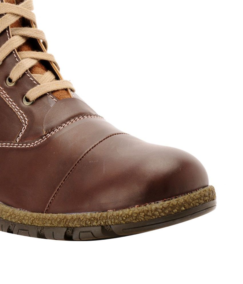 Bruno Manetti Robust Brown Boots - Buy Bruno Manetti Robust Brown Boots ...