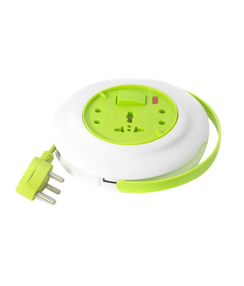 Buy Kolors 16A Extension Cord Fluorescent & White Online at Low Price