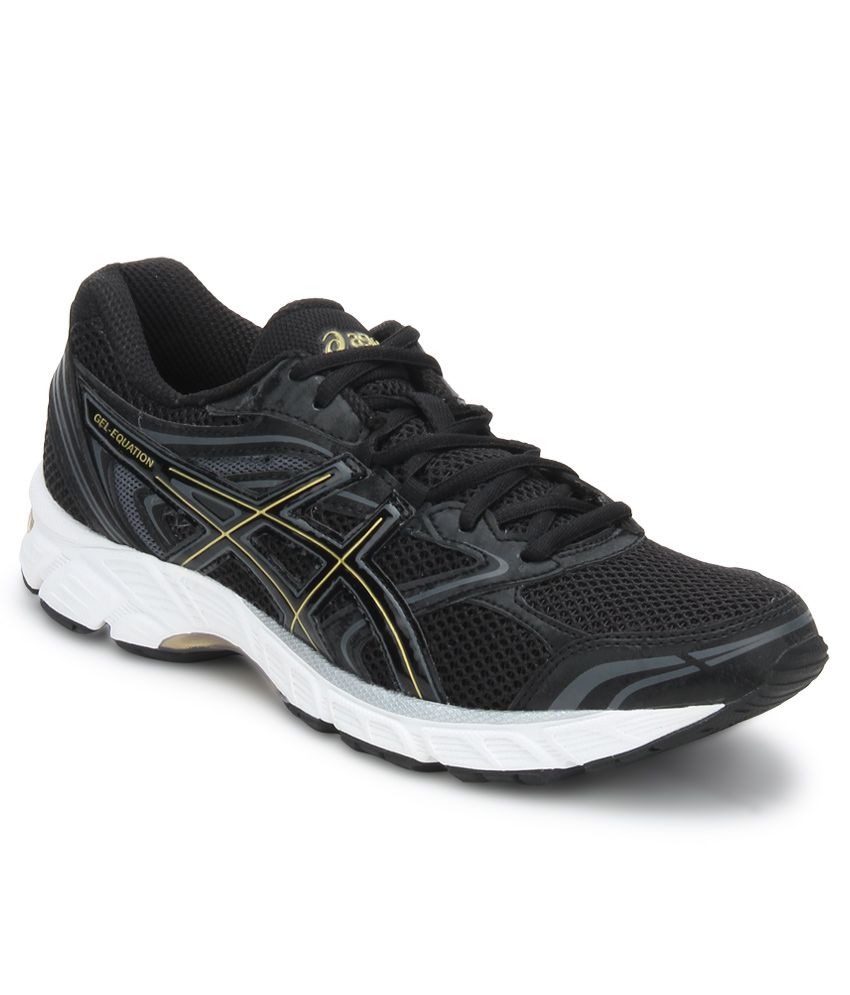 Asics Gel Equation 8 Black Sport Shoes - Buy Asics Gel Equation 8 Black  Sport Shoes Online at Best Prices in India on Snapdeal