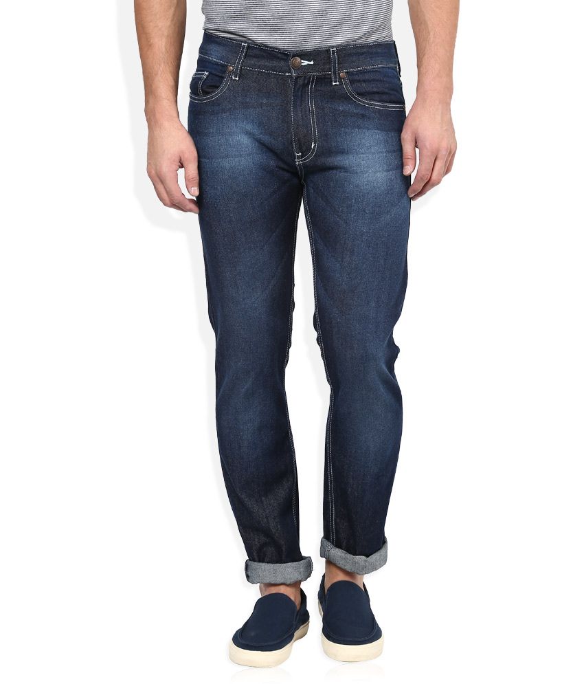 Newport Blue Slim Fit Jeans - Buy Newport Blue Slim Fit Jeans Online at ...