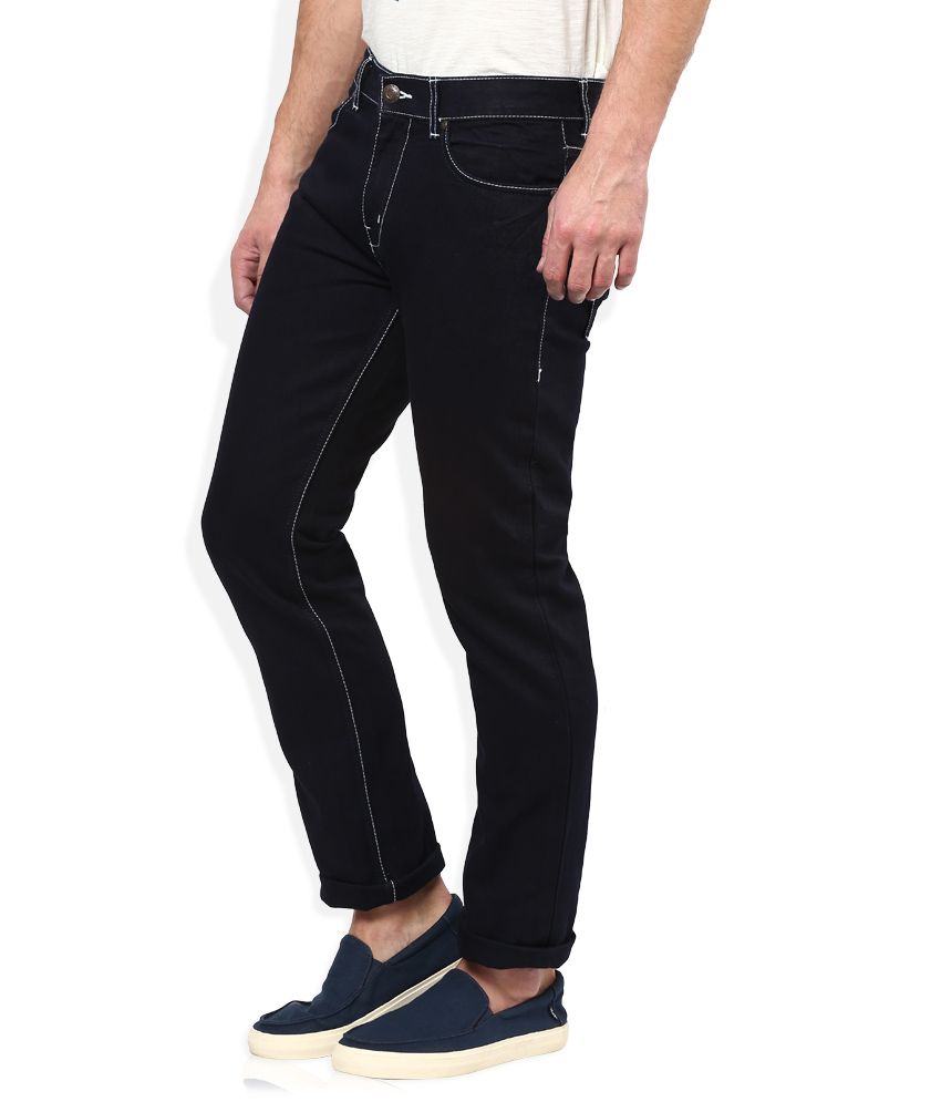 navy slim fit work trousers