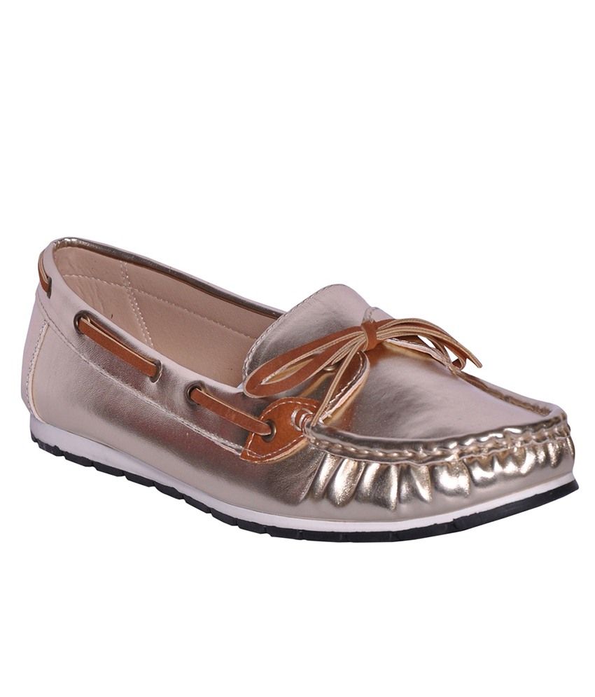 Ramoh Golden Loafers Price in India Buy Ramoh Golden Loafers Online at