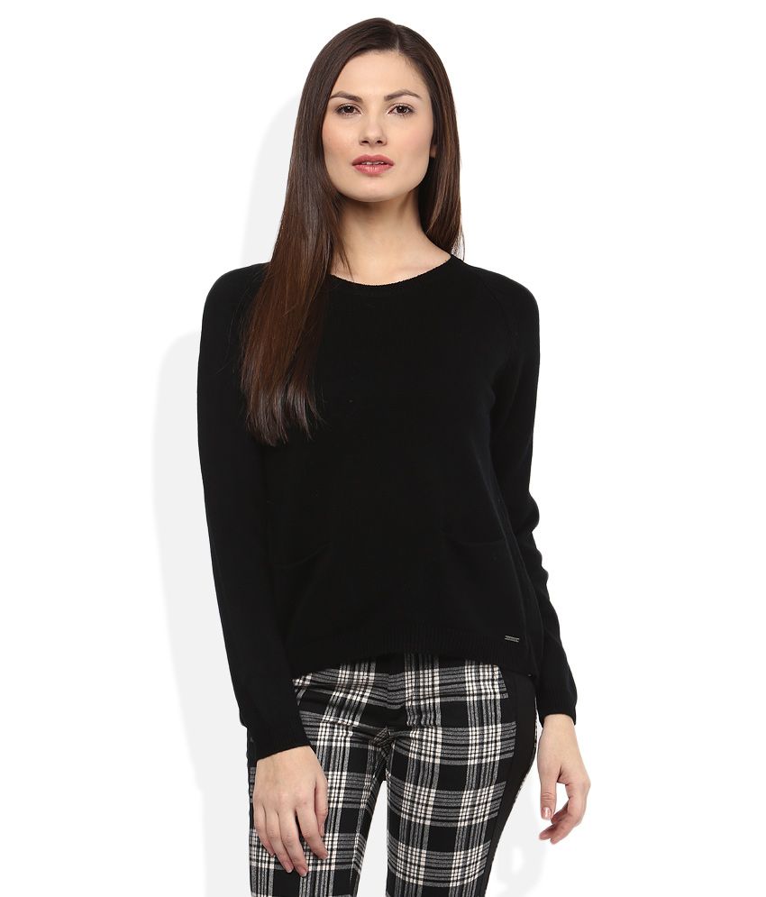 madame black sweater