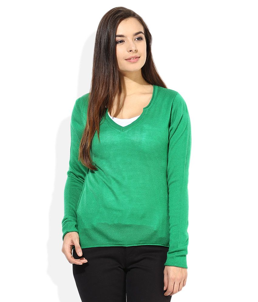 Buy Madame Green Sweater line at Best Prices in India Snapdeal