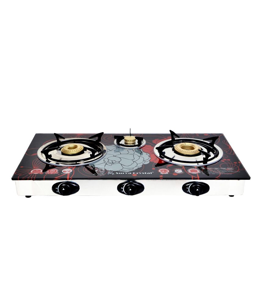 Surya Crystal SC1 3 Burners Automatic Price in India Buy Surya