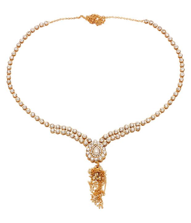 Party Queen Golden Alloy Kamarband: Buy 
