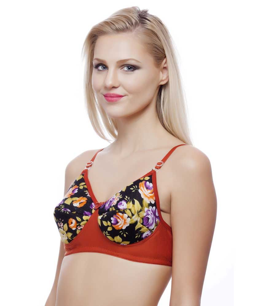 Buy Antra Multi Color Cotton Padded Bra Pack Of 2 Online At Best Prices In India Snapdeal 1908