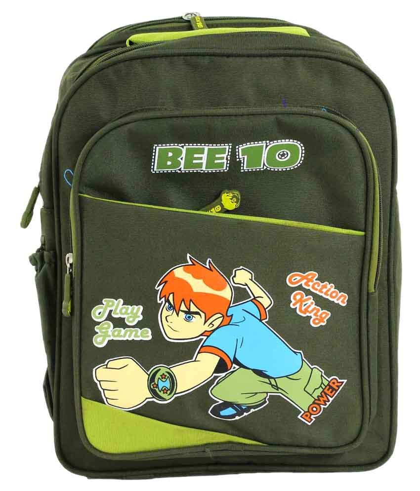 Grison Bag School Bag For Boys-Green: Buy Online at Best Price in India - Snapdeal