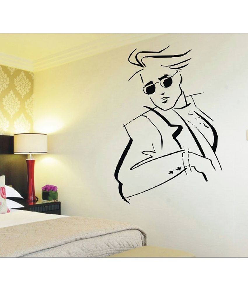     			Decor Villa Black I Am The Boy Wall Sticker