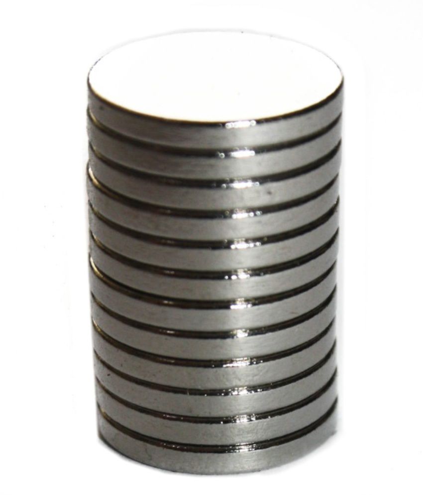     			Techtone Magnetics Strong Neodymium Magnets Disc Magnet 12mm X 1.5Mm - 10pcs