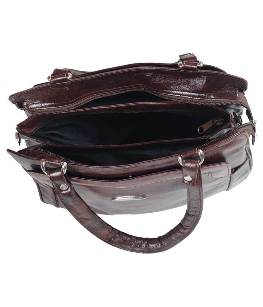 shoulder bag brown leather