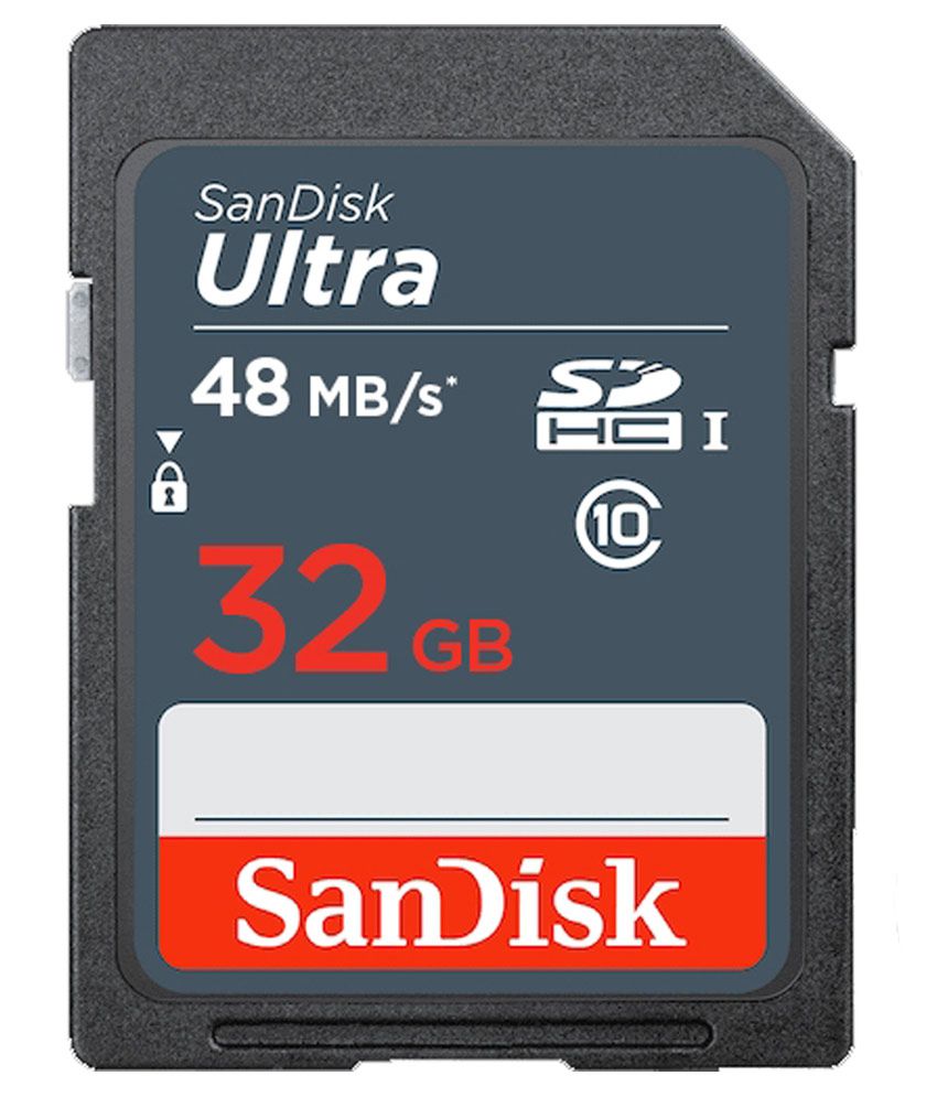     			SanDisk Ultra 32 GB Class 10 Camera Memory Card