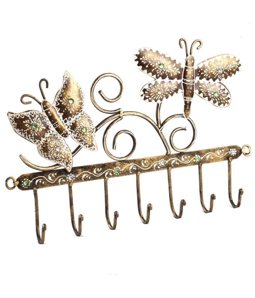 Designer Wall Key Holder In Butterfly Design Buy Designer Wall Key 