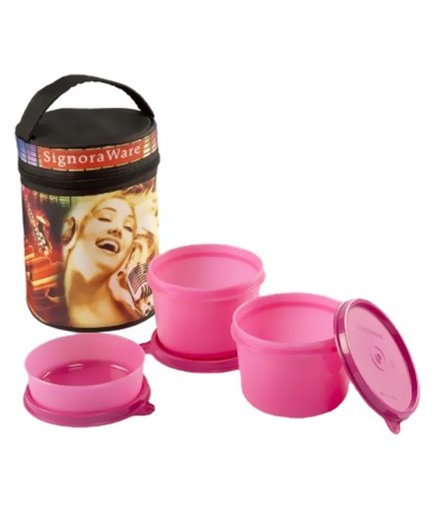 signoraware executive lunch box