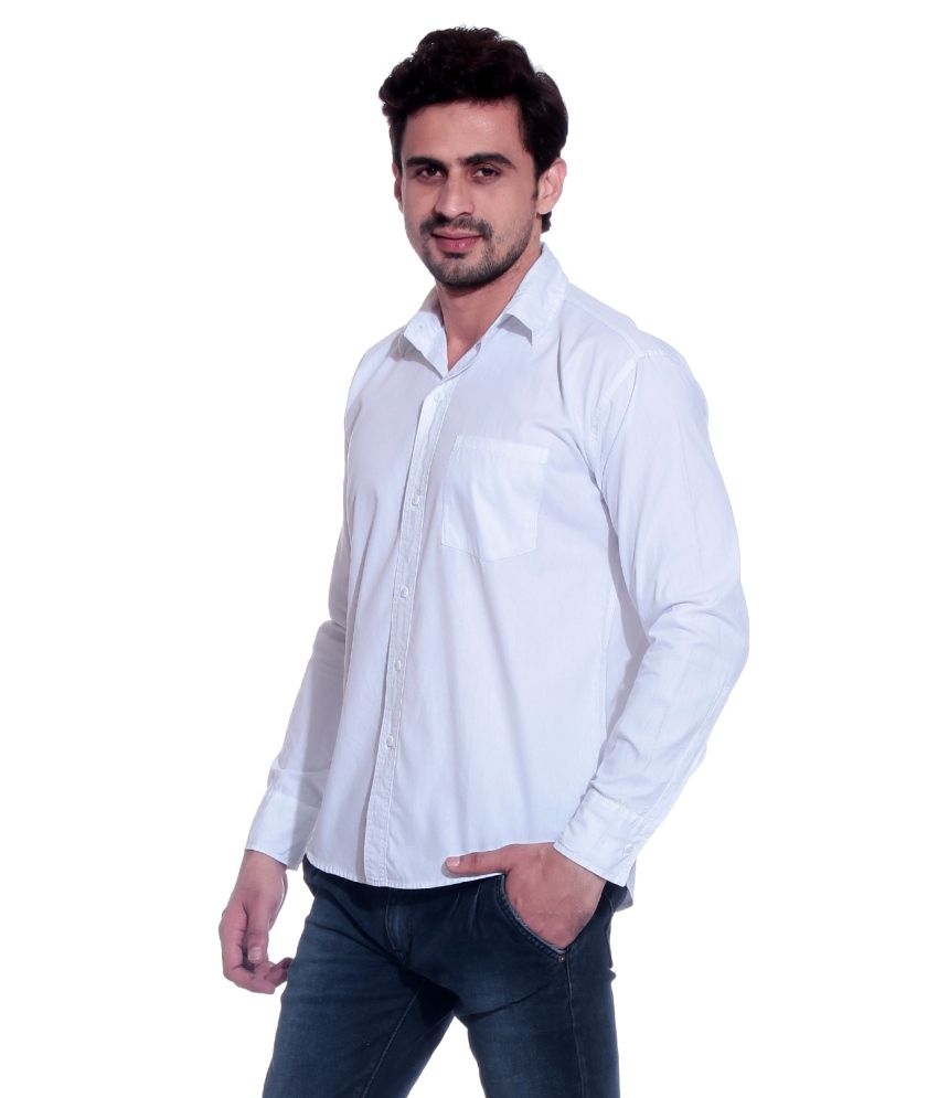 Calibro Navy-Blue Nehru Jacket With Stylish Cotton White Shirt - Buy ...