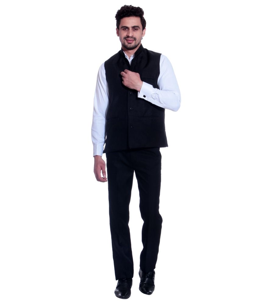 formal pant shirt with half jacket