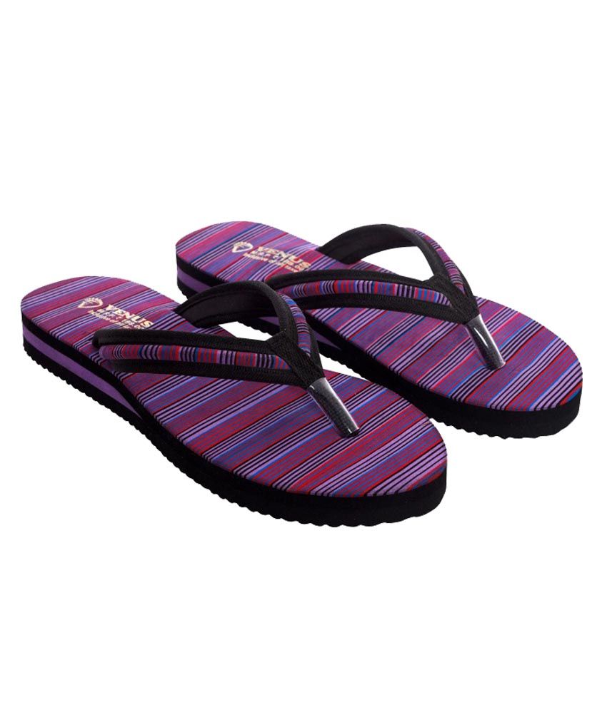 Venus Purple Flip Flops Price in India- Buy Venus Purple Flip Flops Online at Snapdeal