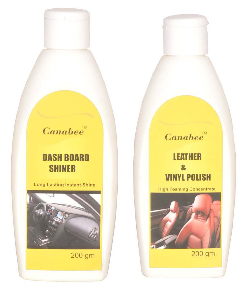 Canabee Car Dashboard Shiner 200 ml with Canabee Leather and Vinyl