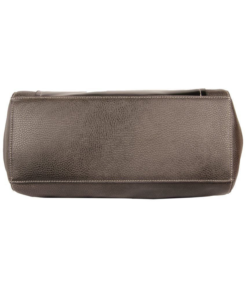 Velina Fabbiano Black & Brown Shoulder Bag - Buy Velina Fabbiano Black ...