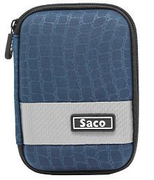 Saco External Hardisk Hard Cover For Seagate Expansion Falcun 1 TB External Hard Disk - Dark Blue