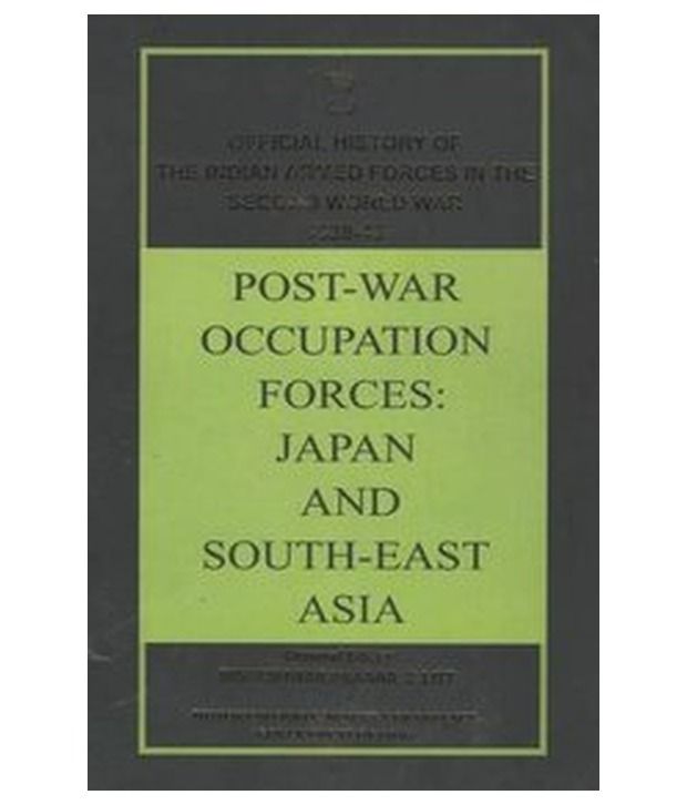     			Post war occupation forces japan and south east asia