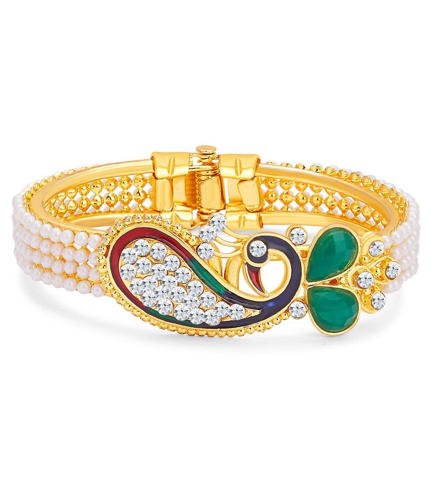 Sukkhi Gold Alloy Kada Buy Sukkhi Gold Alloy Kada Online in India on