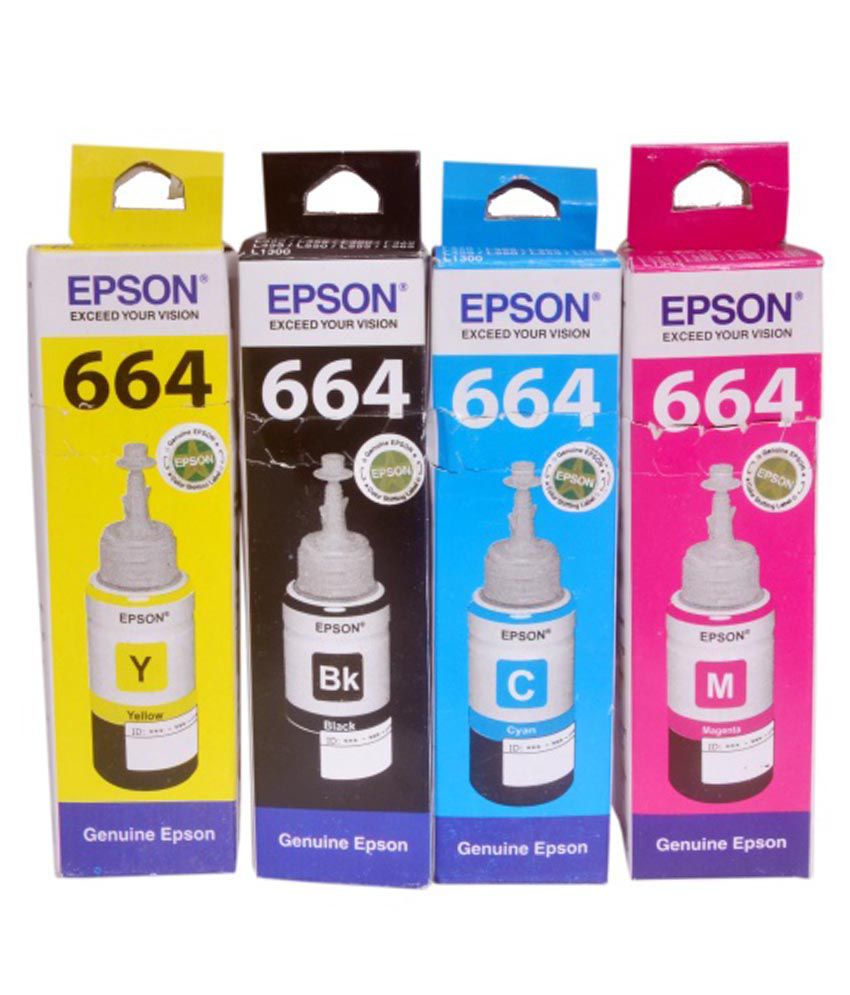     			Epson Colour Toner For Epson L Series Printers Set Of 4