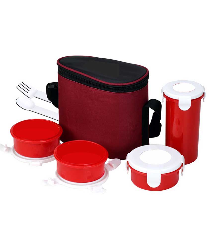 Vk Impex Brown Polypropylene Lunch Box: Buy Online at Best Price in ...