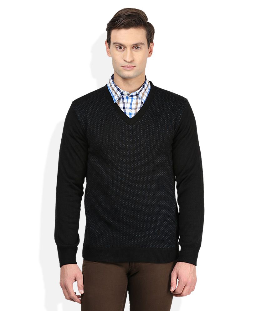 Vivaldi Black Reversible Sweater - Buy Vivaldi Black Reversible Sweater ...