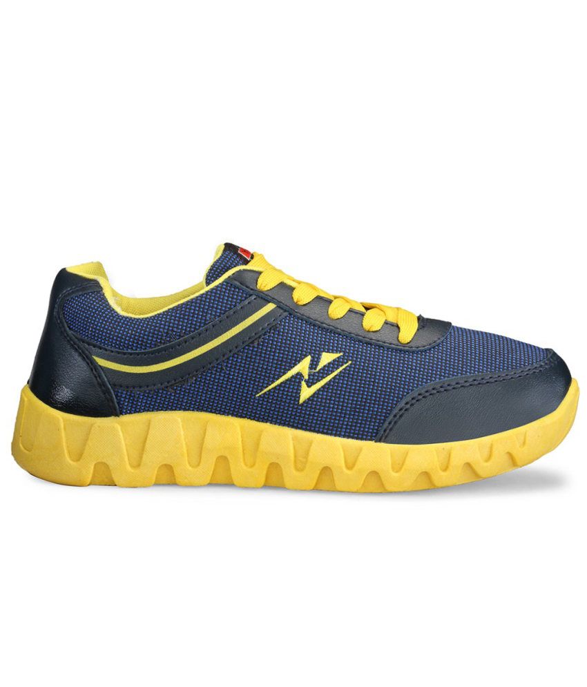 yellow sports shoes men